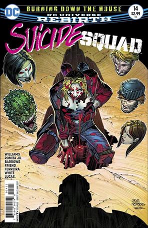 Suicide Squad (2016)  issue 14 John Romita Jr. Cover