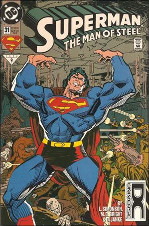 Superman: The Man of Steel issue 31-B DC Universe UPC (2nd Printing)