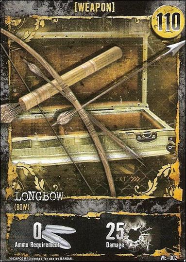 Resident Evil (Base Set) card WE-002 Longbow (Bow)