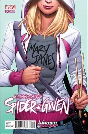 Spider-Gwen (2015/12) issue 6-B Emanuela Lupacchino Women of Power Cover