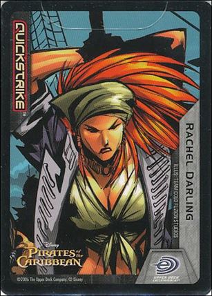 Pirates of the Caribbean - Dead Man's Chest (Base Set) card PDC227 Rachel Darling - Over the Rails!