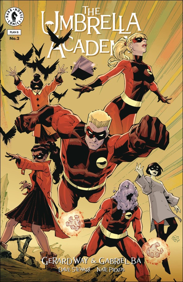 Umbrella Academy: Plan B issue 2-B Roger Cruz Cover