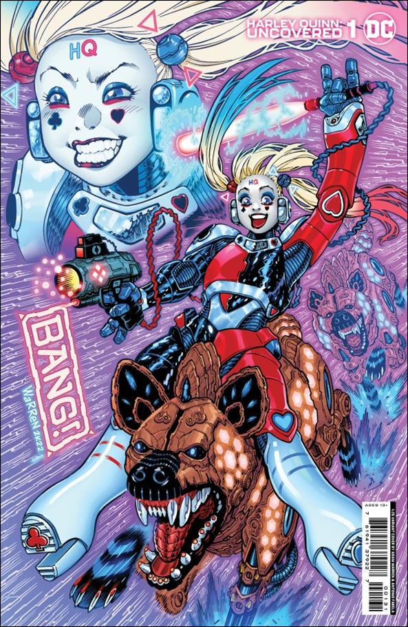 Harley Quinn: Uncovered issue 1-C Adam Warren 1:25 Cardstock Cover