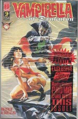 Vampirella of Drakulon issue 3 Polybagged with MasterVisions Card