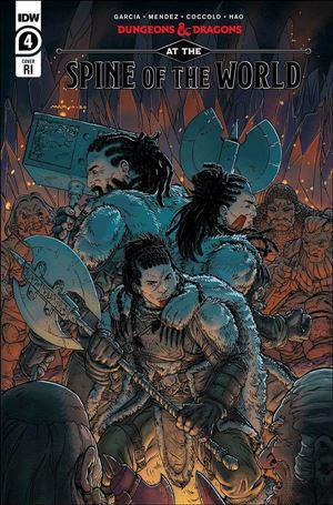 Dungeons & Dragons: At the Spine of the World issue 4-C Max Davenport 1:10 Cover