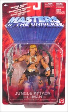 Masters of the Universe (Modern Series)  Basic Action Figures figure 7 Jungle Attack He-Man