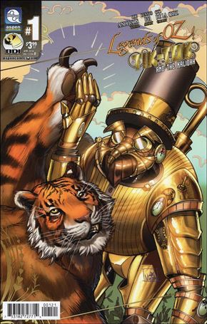 Legends of Oz: Tik-Tok and the Kalidah issue 1-B Nei Ruffino Cover