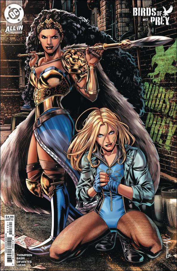 Birds of Prey (2023) issue 17-B Serg Acuña Cardstock Cover