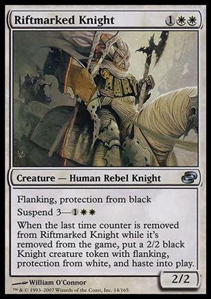 Magic the Gathering: Planar Chaos (Base Set) card 14 Riftmarked Knight