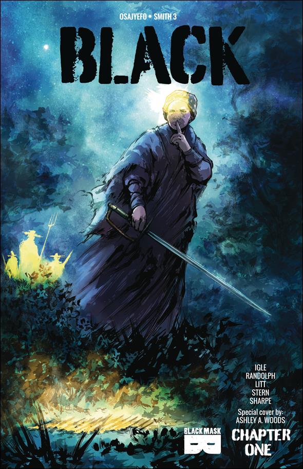 Black issue 1-B Ashley A. Woods Cover