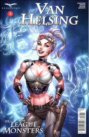 Van Helsing vs the League of Monsters issue 3-C John Royle Cover