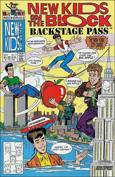 New Kids on the Block: Backstage Pass issue 7