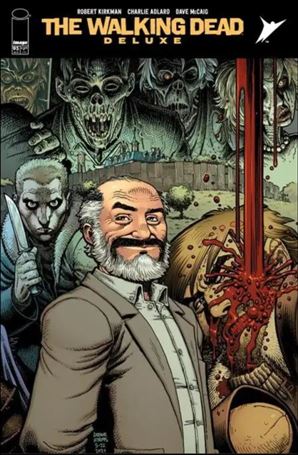 Walking Dead Deluxe issue 95-D Arthur Adams Cardstock Cover