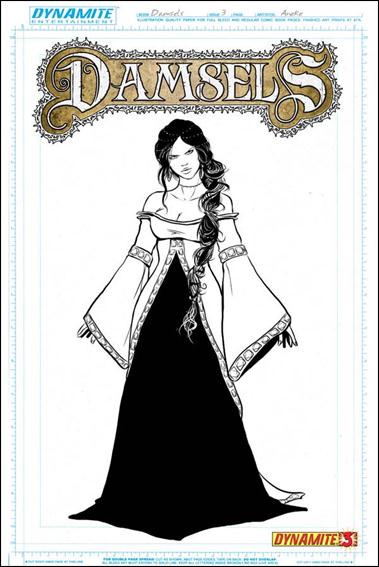 Damsels issue 3-D Aneke Queen Belle Cover 1/10