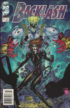 Backlash issue 7-B Newsstand Edition / Price Variant