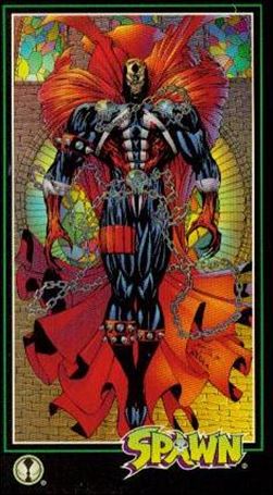 Spawn: Widevision (Base Set) card 150 Who Was That Horned Beast?