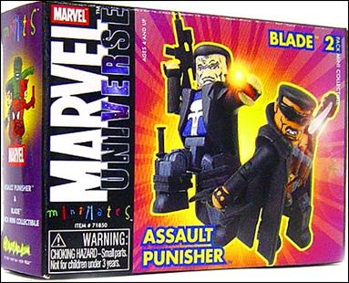 Marvel Minimates figure 25 Assault Punisher and Blade