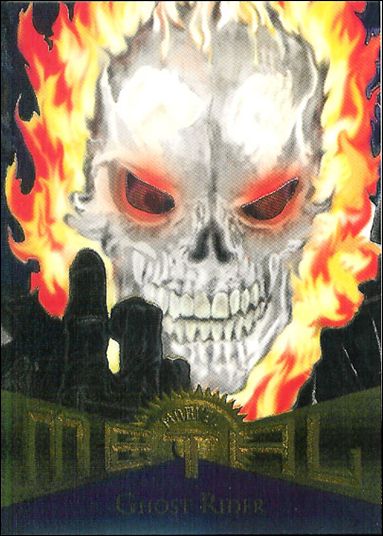 Marvel Metal (Base Set) card 59 Ghost Rider