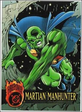 OutBurst: DC FirePower (Base Set) card 4 Martian Manhunter