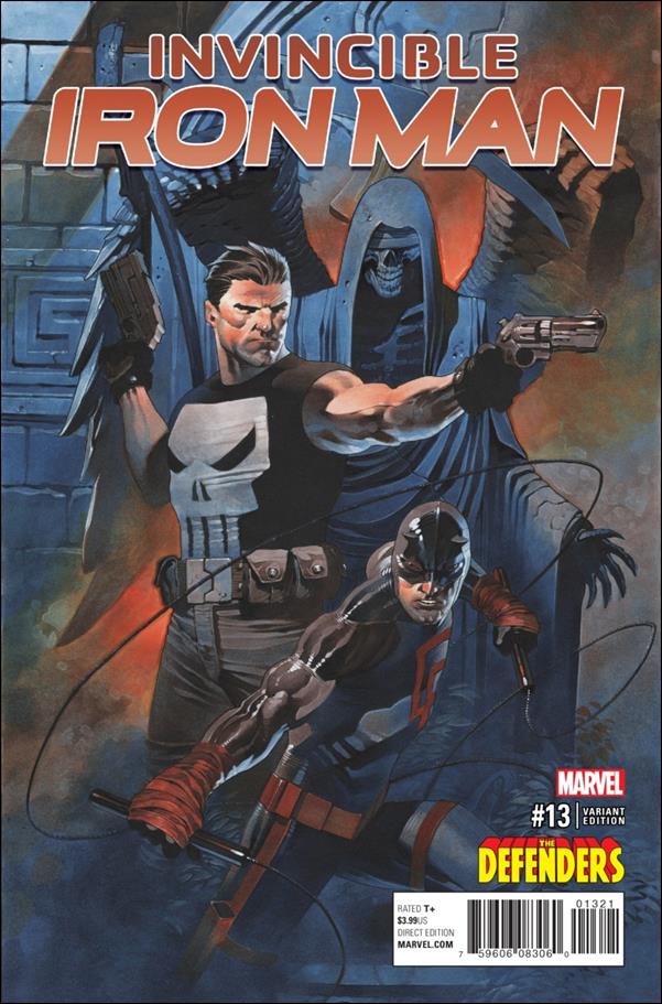 Invincible Iron Man (2015)  issue 13-C Chris Stevens Defenders Cover