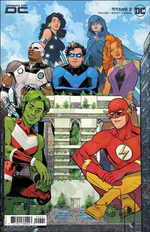 Titans (2023) issue 2-F Evan Doc Shaner 1:25 Cardstock Cover