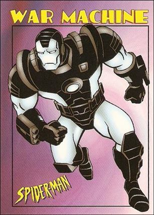 Spider-Man 1997 (Base Set) card 12 War Machine