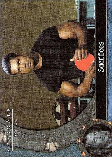Stargate SG-1: Season 8 (Base Set) card 28 Sacrifices 