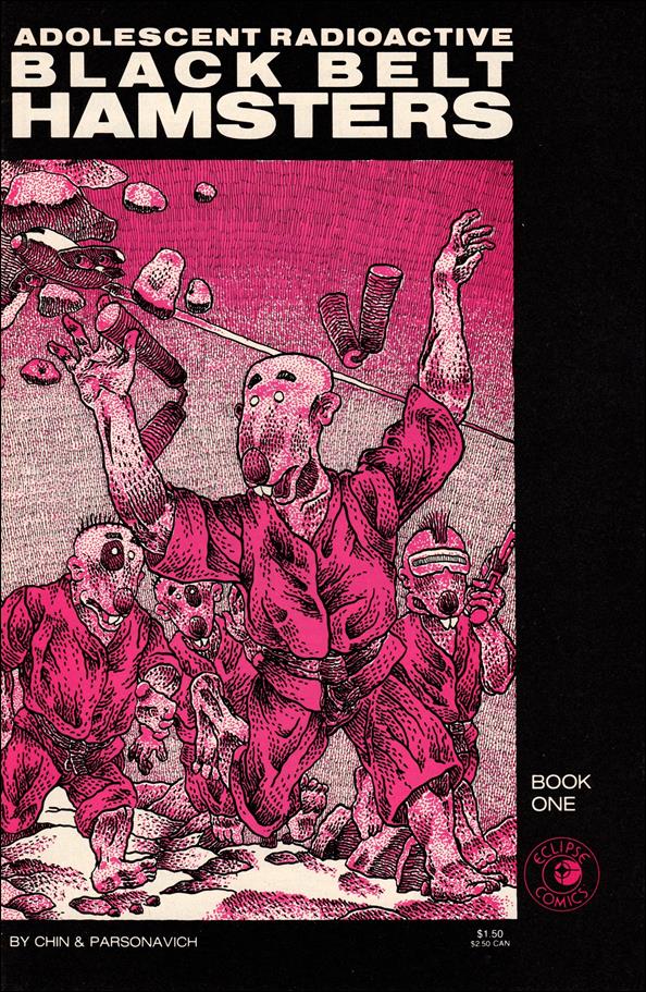 Adolescent Radioactive Black Belt Hamsters (1986) issue 1-B 2nd Printing