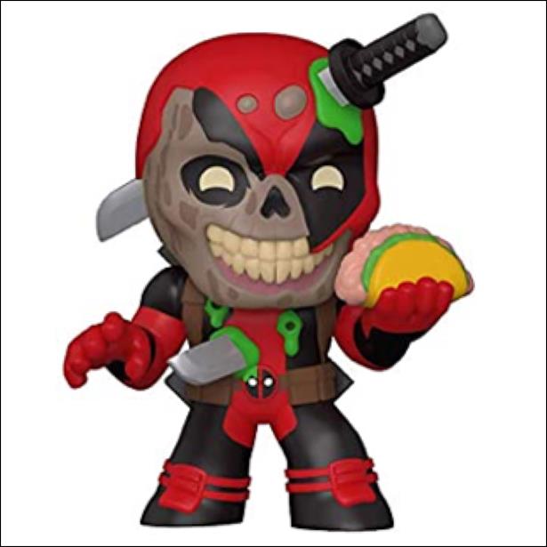 Marvel Zombies Mystery Minis figure 4 Deadpool  1/6