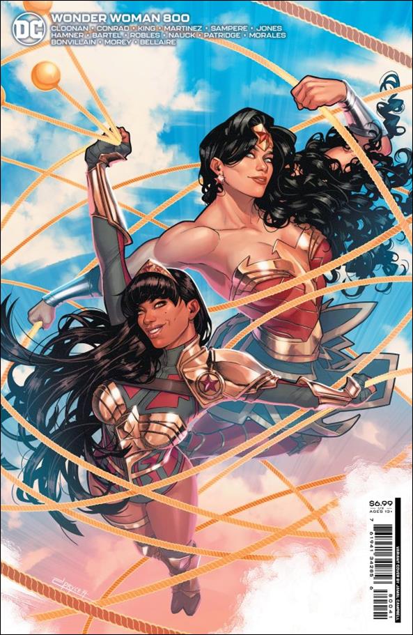 Wonder Woman (1942) issue 800-C Jamal Campbell Cardstock Cover