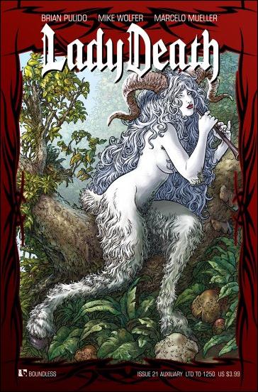 Lady Death (2010) issue 21-J Auxiliary Cover 1/1250