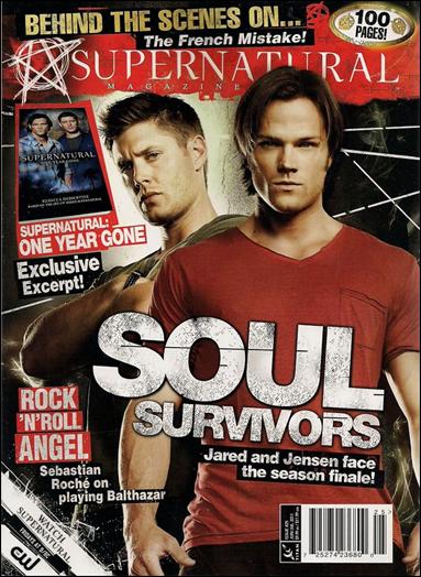 Supernatural Official Magazine issue 25 Newsstand Cover