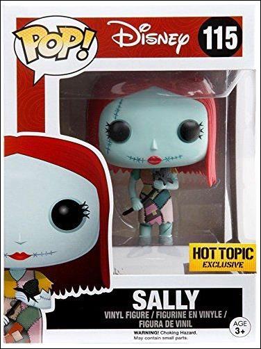 POP! Disney figure 115 Sally Hot Topic Exclusive