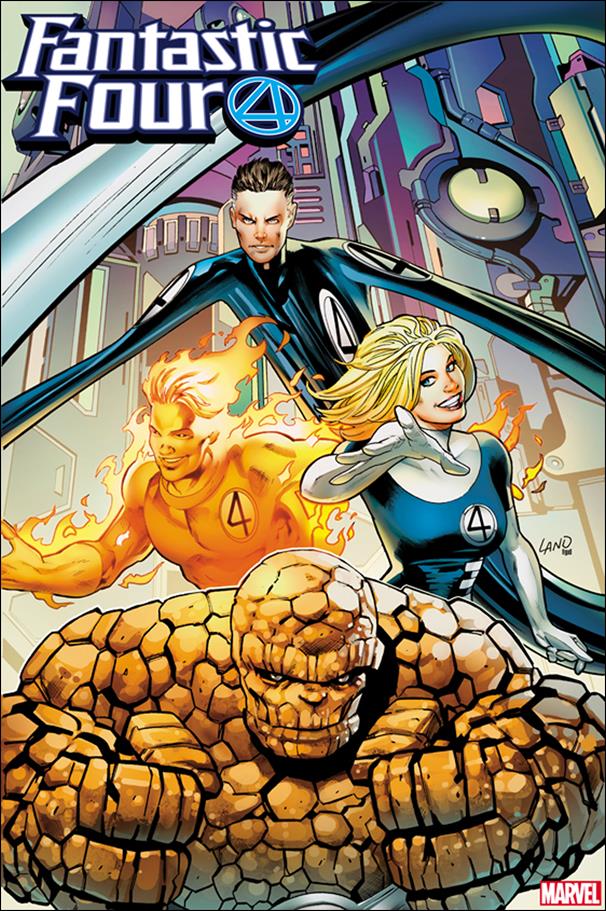 Fantastic Four (2018) issue 16-B Greg Land 2099 Cover