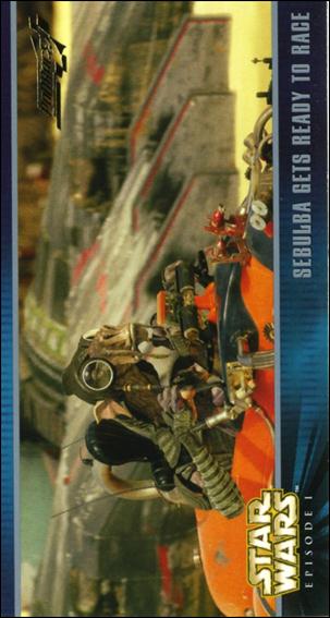 Star Wars: Episode I Widevision: Series 1 (Expansion Subset) card X-8 Sebulba Gets Ready to Race