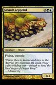 Magic the Gathering: Dissension (Base Set) card 103 Assault Zeppelid