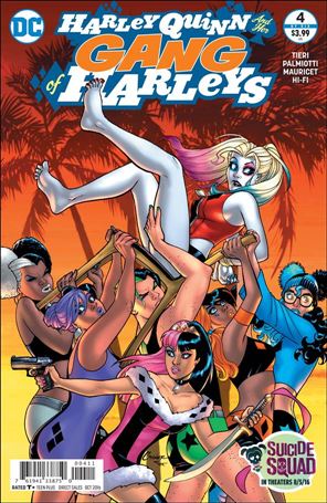 Harley Quinn & Her Gang of Harleys issue 4 Amanda Conner Cover