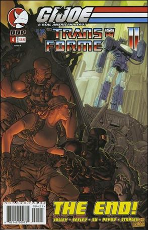 G.I. Joe vs the Transformers (2004) issue 4-B Clement Sauve Cover