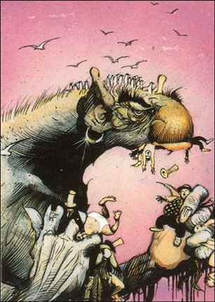 Art Suydam (Base Set) card 37 The Giant