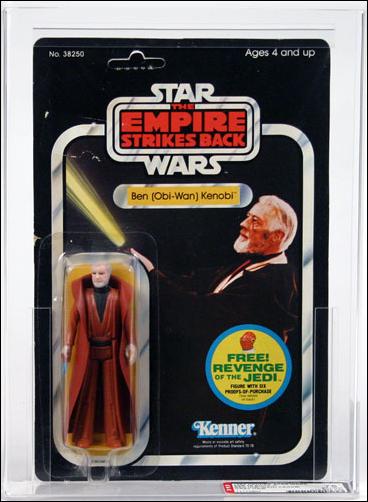 Star Wars 3 3/4" Basic Action Figures (Vintage) figure 5-E Ben (Obi-Wan) Kenobi (ESB Gray Hair)