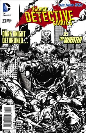 Detective Comics (2011) issue 23-D 1:25 Black and White Cover