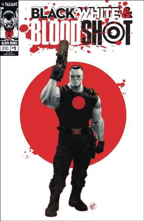 Black White & Bloodshot issue 1-D Ariel Olivetti Homage Cover