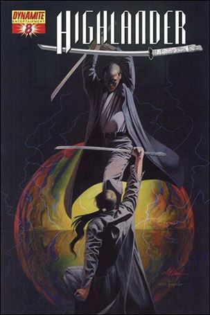 Highlander issue 8 David Michael Beck Standard Cover
