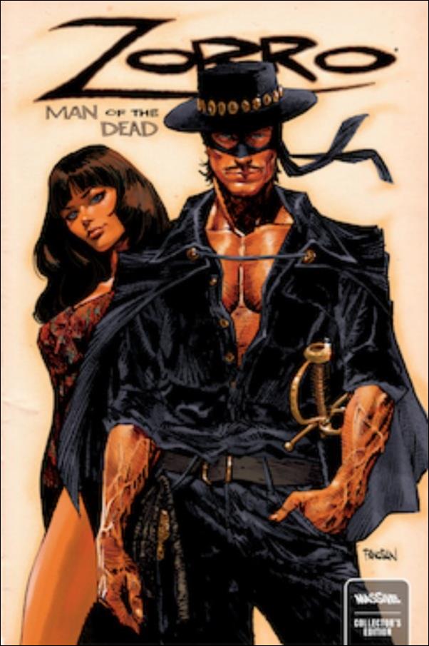Zorro: Man of the Dead issue 3-H Dan Panosian Kickstarter Foil Cover
