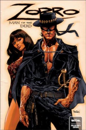 Zorro: Man of the Dead issue 3-H Dan Panosian Kickstarter Foil Cover