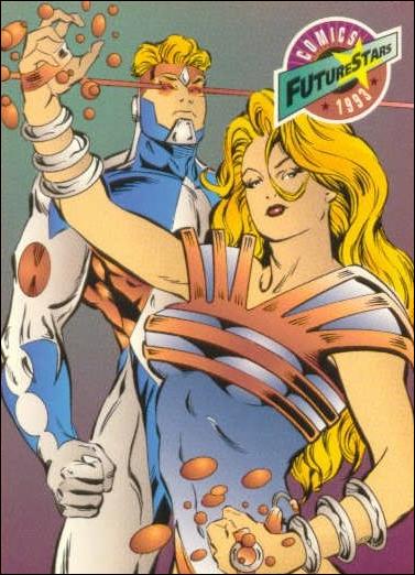 Comics FutureStars (Base Set) card 67 Maelstrom & Seizure