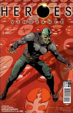 Heroes: Vengeance issue 2 Standard Cover