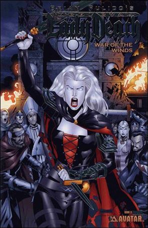 Brian Pulido's Medieval Lady Death: War of the Winds issue 3-E Platinum Foil Cover 1/700