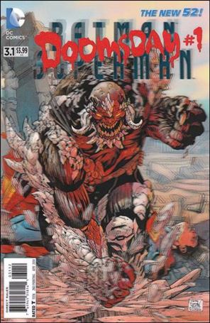 Batman/Superman (2013) issue 3.1-C Doomsday 3D Cover (2nd Printing)