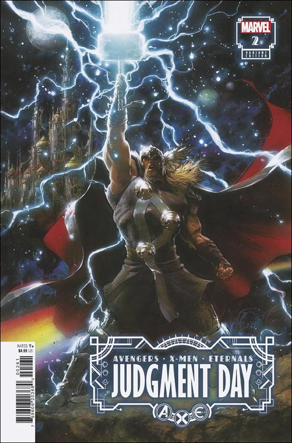 A.X.E.: Judgment Day issue 2-F Kaare Andrews 1:50 Cover